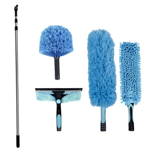 Qi Yun nhà làm sạch Spider Web bụi khăn lau bụi với mở rộng thanh làm sạch bộ - Product Image 1