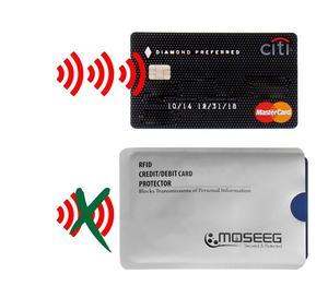 تخفيضات كبيرة على حجب بطاقة الائتمان RFID من رقائق الألومنيوم البلاستيكية المضادة للسرقة - Product Image 3