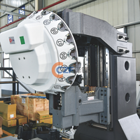 Centre d'usinage vertical multifonction ZF-V8, broche BT40, commande CNC Mitsubishi, table 1000x500