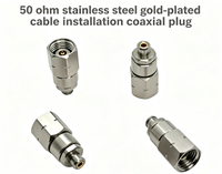 Connecteur coaxial RF mâle 2.4-J150G, DC~50GHz, 50 Ohms, adapté aux câbles micro-ondes semi-rigides et semi-flexibles de 150 Ohms