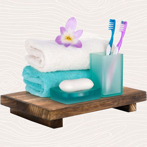 Plateau en bois fait à la main best seller Plateau de rangement personnalisé pour savon fleur <span class=keywords><strong>d</strong></span>'épices Piédestal en bois <span class=keywords><strong>d</strong></span>'acacia pour salle de bain - Product Image 3