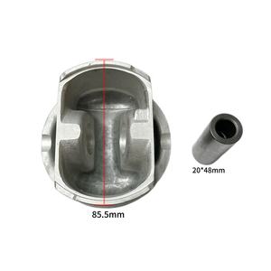 Комплект поршней KUSIMA 85,5 мм для Audi VW Q5 импортный <span class=keywords><strong>3</strong></span>,<span class=keywords><strong>2</strong></span> CALA CALB бензиновый двигатель OE 06E107065BS 06E107065BN 6-cyl OEM качество - Product Image 2