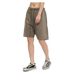 Pantalones cortos unisex personalizados 2025, pantalones cortos de felpa francesa, pantalones de chándal informales deportivos sueltos al por mayor - Product Image 2