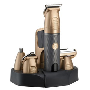 PRITECH 6 in 1 Men Gooming <strong>Trimmer</strong> Washable Body Shaver Body Hair <strong>Trimmer</strong> All in One Electric Hair <strong>Trimmer</strong> with Magnetic Heads - Product Image 5