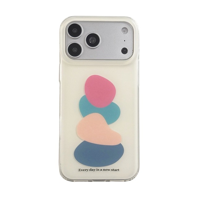 Fashionable Creative Colorful Geometric Pattern Design Phone Case, Suitable for iPhone 17, 16, 15, 14