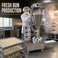 Machine automatique de fabrication de pain farci à la vapeur Dimsum Kebbe Kibbeh Maker Xiaolongbao Baozi Bao Machine remplie de momo de boulettes de soupe