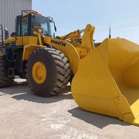 Chargeuse sur pneus Komatsu WA500-6 d'occasion d'origine japonaise, 30-32 tonnes, chargeuse frontale, godet de 3,0-5,5 m³