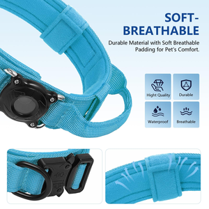 Good Quality LED <b>Dog</b> <b>Collar</b> Waterproof Airtag Enabled Glow in Dark OEM ODM Factory Exporter - Product Image 2