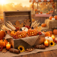 Meilleure Vente 2026 : Lanterne Citrouille LED en Céramique Personnalisée – Idéale pour l'Automne, la Récolte, Noël et Thanksgiving
