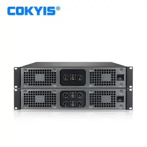 COKYIS V 시리즈 디지털 파워 앰프 2U 4 채널 노래방 무대 오디오 마이크 스피커 AMP 4*650W 앰프