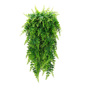 Plantes suspendues artificielles, plantes artificielles, fausses fougères pour la <span class=keywords><strong>d</strong></span>écoration murale intérieure et extérieure de la maison et du jardin - Product Image 1