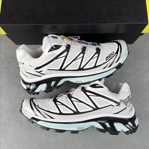 รองเท้าวิ่งและรองเท้าเดินป่า Solomons XT-6 EXPANSE สีขาวล้วน คุณภาพสูงสำหรับผู้ชายและผู้หญิง ขายส่ง วัสดุ PU และตาข่าย พร้อมระบบรองรับแรงกระแทก - Product Image 6