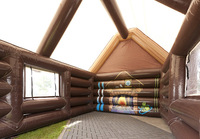 Alliance Winter tente de camping gonflable après-ski cabane tente de fête gonflable pour l'extérieur