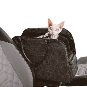 Dropshipping Sac de transport portable en polyester pour animaux de compagnie Sac de voyage respirant pour l'extérieur pour chiens et chats Motif solide - Product Image 3