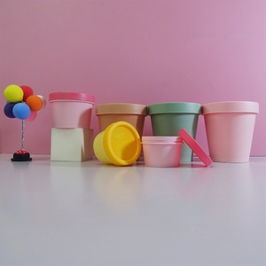 50g 100Ml 200 250 Stock <b>Plastic</b> PP Matte 50ml 100ml 200ml Hair <b>Jar</b> Body Scrub Container <b>Jars</b> Unique Colored Cosmetics <b>Jars</b> - Product Image 2