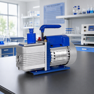 Pompe à vide HVAC <span class=keywords><strong>RS</strong></span>-1 2,5 CFM 1/4 CV 1440 tr/min à palettes rotatives, étanche à l'huile, pour service de climatisation AC220V - Product Image 1