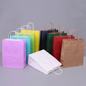 Wholesale High Quality Custom Printing Shopper Paper Bag Paper Bag High Quality Kraft Paper Bags with Handles - Product Image 3