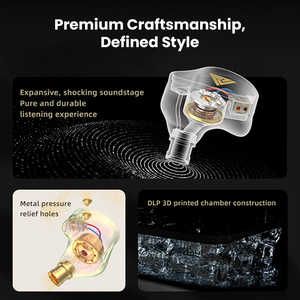 Audífonos Intrauditivos QKZ <span class=keywords><strong>Kaiser</strong></span> Nuevos, Impresos en 3D, con Controladores Dinámicos de Bajos Profundos, Auriculares HIFI para Música, Cable de 1.2m para Juegos de Computadora - Product Image 4