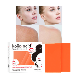 Một cửa Kojic axit handmade Xà phòng thanh 7 ngày nhanh chóng làm trắng ngay cả làn da cho khuôn mặt và cơ thể làm sáng da xà phòng tấm - Product Image 5