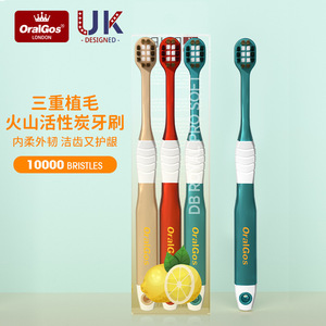Cepillo de Dientes Personalizado con Cerdas Suaves Db 051 para Niños, Paquete de 3, Marca Privada OEM, Cepillo de Dientes de Limpieza Manual, Origen China Continental - Product Image 5