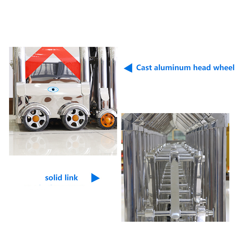 Electro Mechanical Automatic Mechanical Folding Fence Automatic Folding Gate