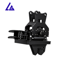 Vibro-compacteur hydraulique de type léger à fixation supérieure avec grappin latéral pour l'installation de palplanches en acier