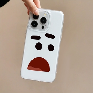 Vente en gros Funny Smile UV Imprimé Anti-chute TPU Bumper Case pour iPhone 7 8 X XR Max Shock-Absorbant Mobile Phone Cover - Product Image 4