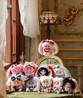 Pendentif de poupée en peluche officiel Little Princess JIIMO - Série Splendor Scintillant, boîte mystère, jouet tendance, cadeau mignon pour amis