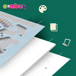 6 + Trẻ Em DIY Đồ Chơi Giấy Mô Hình Bóng Đá Sân Vận Động 3D - Product Image 2