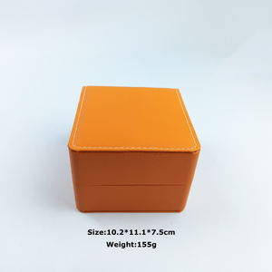 新しいカスタムロゴ入り工場製革製腕時計ジュエリーボックス卸売手作りジュエリーギフトボックス高級腕時計ジュエリーボックス - Product Image 5