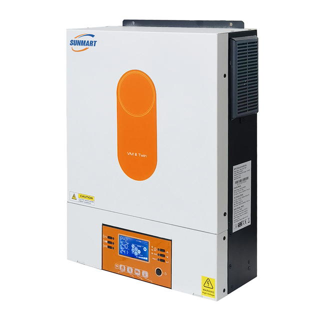 48V 6KW 6.2KW MPPT solar hybrid inverter with removable screen inverter dual output home use built in WIFI inside