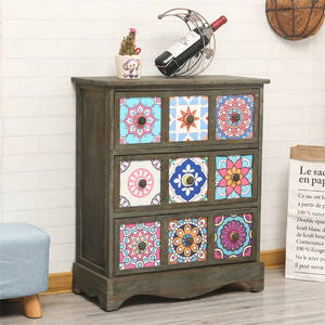 معدات صيدلية لمتاجر الأدوية في المستشفى مع أدراج صيدلية لغرفة المعيشة ، شاي - Product Image 5