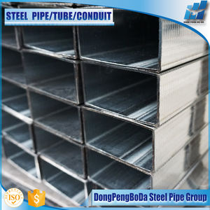 Pipa baja persegi galvanis Shs 4x4x4 tabung baja persegi galvanis 140*100*2.0*6m - Product Image 4