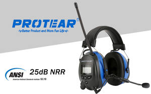 Cache-oreilles pour radio AM/FM numérique 30dB Protection des oreilles Protecteurs auditifs Cache-oreilles pour prise de vue électronique - Product Image 4