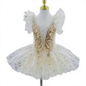 Nuovo Abito Professionale da Balletto per Bambine, Tutù Romantico in Nylon, Abbigliamento per Spettacoli, <span class=keywords><strong>Danza</strong></span> Contemporanea - Product Image 2