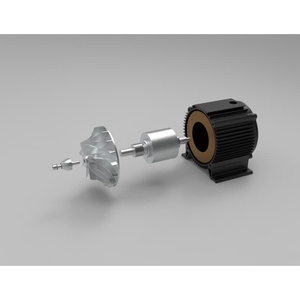 Toptan ucuz hava süspansiyon Turbo Blower yüksek hızlı elektrikli hava üfleyici ekipmanları ile balık yetiştiriciliği için ISO9001 CE EAC - Product Image 5