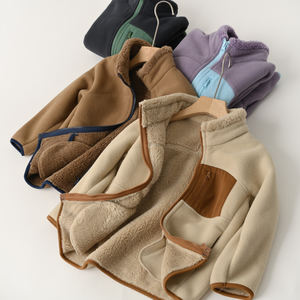 Cappotto invernale abbinato ai genitori di lusso da 450g in pile pesante con colletto esterno impermeabile per famiglia - Product Image 3