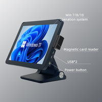 Sistema POS Táctil de 15 Pulgadas, Fabricado en China, Compatible con Intel I3 I5 I7 Windows 10, Terminal de Caja Registradora para Minoristas, Máquina POS Fuera de Línea