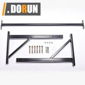 קיר רכוב למשוך עד בר: כבד החובה <span class=keywords><strong>Chinup</strong></span> ברים בפתח Pullup ברים תומך כדי 500 £ אימון כושר ציוד עבור מקורה - Product Image 2