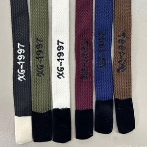 Cordon de serrage 100 % polyester CQ avec embout en silicone élastique et cordon en corde cirée pour vêtements et chaussures - Product Image 2