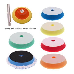 4.5 pouces Orange crochet boucle polisseuse plaque de support M14 fil plateau électrique ponçage support tampon pour outils abrasifs ponceuse polissage - Product Image 5