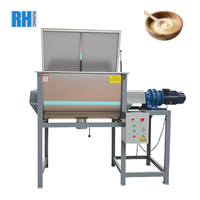 Mélangeur à ruban horizontal en acier au carbone 500L avec matériau de contact SUS304 pour poudre d'épices