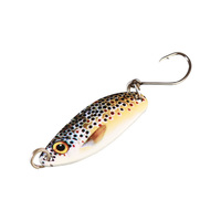 Palmer 3.2g 3.5cm impression 3D Simulation métal cuillère de pêche leurre appâts de pêche leurres lame nageur leurres de pêche