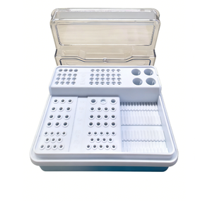Caja <span class=keywords><strong>de</strong></span> esterilización autoclavable para instrumentos dentales <span class=keywords><strong>de</strong></span> endodoncia, soporte para fresas <span class=keywords><strong>de</strong></span> diamante, limas <span class=keywords><strong>de</strong></span> conducto radicular, puntas <span class=keywords><strong>de</strong></span> gutapercha y organizador <span class=keywords><strong>de</strong></span> fresas - Product Image 5