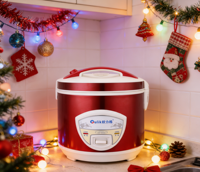 Mini-cuiseur à riz électrique multifonction intelligent en gros 1,5L/1,8L/2,2L avec tasse doseuse portable et cuve intérieure antiadhésive pour usage domestique