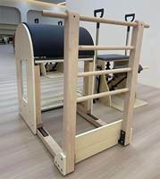 Haute qualité Yoga Home Studio musculation Pilates réformateur Machine bois d'érable réglable pédale échelle baril seau