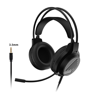 Chất Lượng Cao 3.5Mm Dây Stereo Chơi Game Tai Nghe Với Microphone Cho <span class=keywords><strong>PS4</strong></span> <span class=keywords><strong>PS4</strong></span> Xbox PC Giao Diện Điều Khiển Tai Nghe Có Dây - Product Image 1