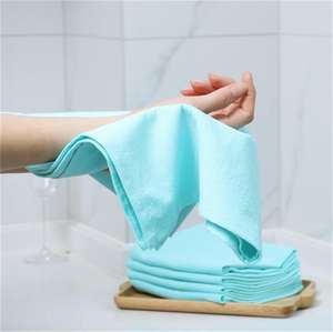 Saco de farinha toalhas, panos de prato 100% algodão, panos de prato em branco para uso de cozinha com estampa personalizada DIY (branco) - Product Image 6