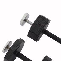 Vente directe usine – Haltères octogonaux multifonctionnels 3-en-1 réglables 50 lb en acier, haltères et kettlebells durables