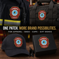 Écussons thermocollants personnalisés en TPU, étiquettes en silicone en relief pour vêtements de travail, uniformes et vestes d'extérieur